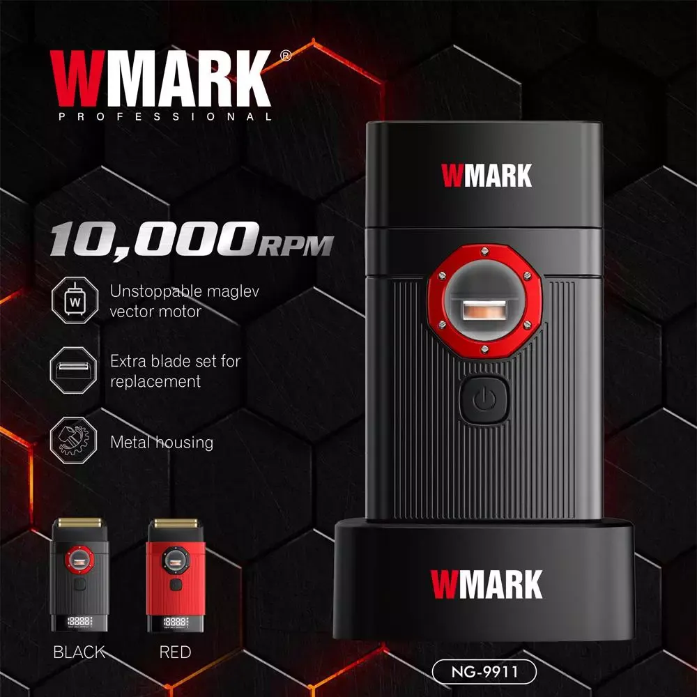 WMARK NG-9911 Vector Motor 9000RPM Barber Shaver